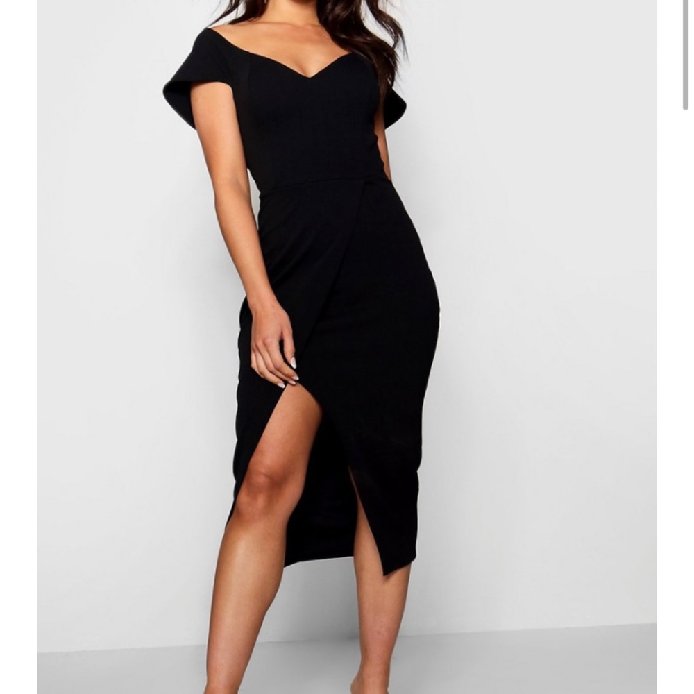 Boohoo midi dress